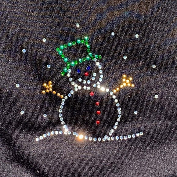 Wish for Joy Rhinestone Snowman T-Shirt - Picture 8 of 12